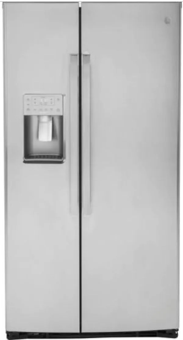 GE Profile 25.3 Cu. Ft. Stainless Steel Side-by-Side Refrigerator