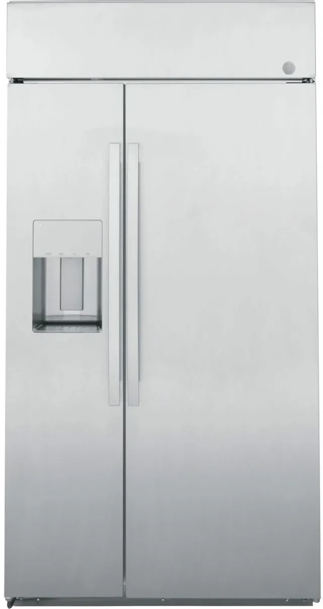 GE Profile 28.7 Cu. Ft. Stainless Steel Counter Depth Side-by-Side Refrigerator