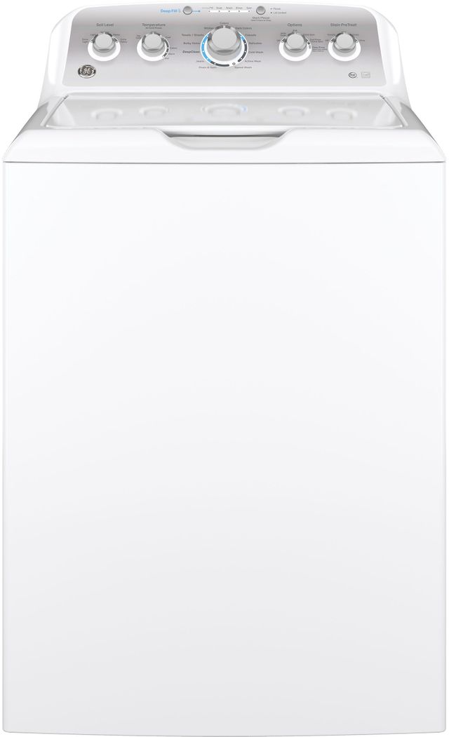 GE White top load washer 