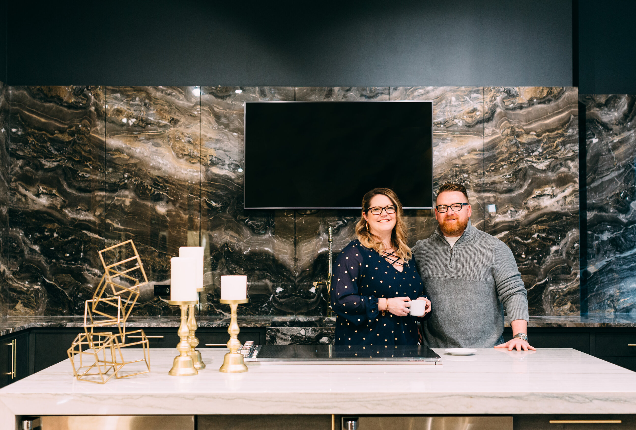 Anthony Pino and Heather Fuchs of Metro Design Build