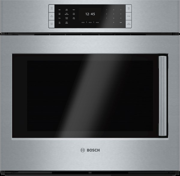 Bosch Benchmark product image of HBLP451LUC stainless steel left door hinge wall oven