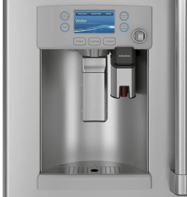 keurig connected to refrigerator dispenser
