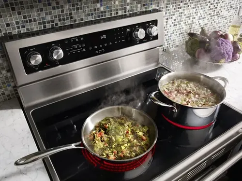 KitchenAid Free Standing Electric Double Oven Range