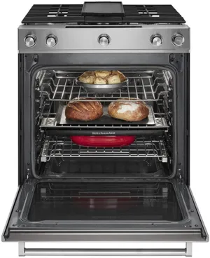 KitchenAid Slide in Dual Fuel Range