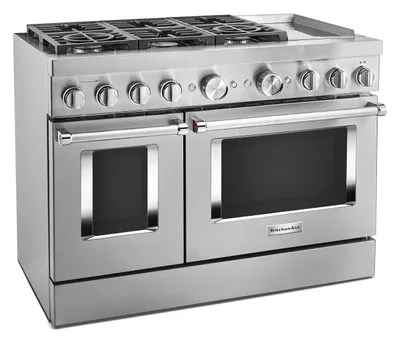 KitchenAid Freestanding Dual Fuel Range