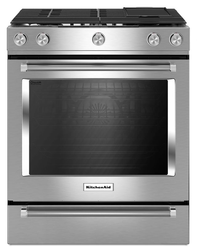 kitchenaid dual fuel range