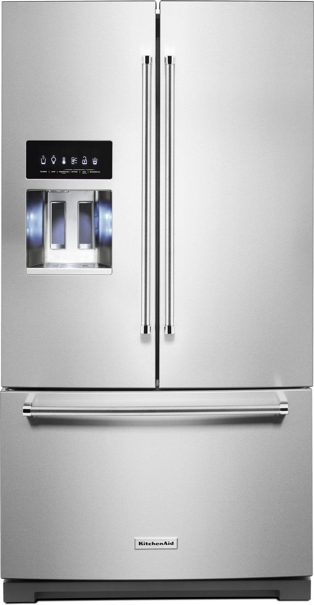 Stainless Steel KitchenAid French Door Refrigerator