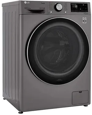 LG Graphite Steel Front Load Washer Dryer Combo