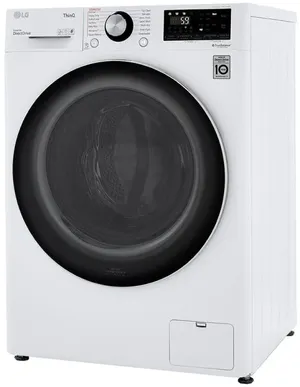 LG White Front Load Washer Dryer Combo