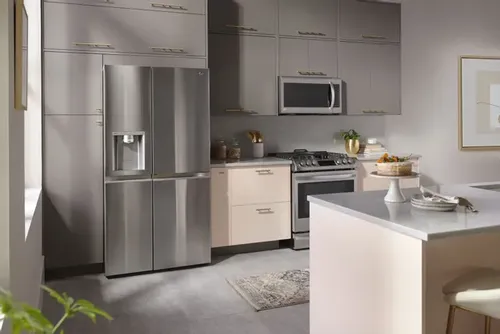 LG Stainless Steel Side by Side Refrigerator