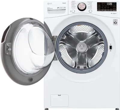 LG White Front Load Washer