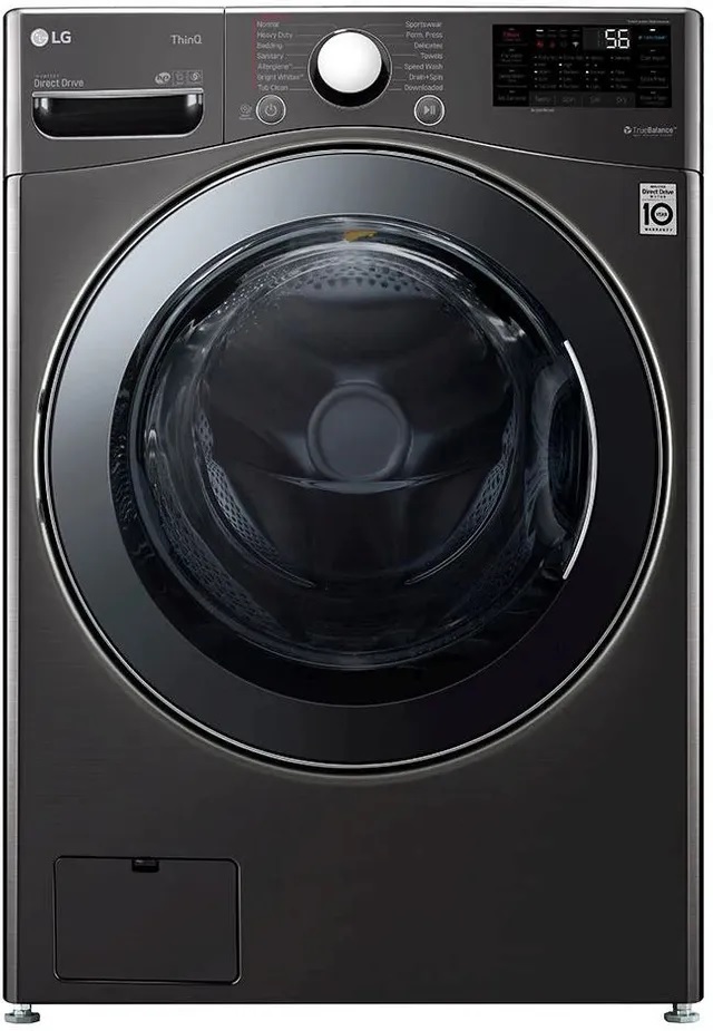 LG 4.5 Cu. Ft. Black Steel Front Load Washer & Dryer Combo