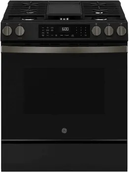 Front view of the GE GGS600AVDS range 