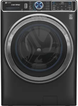 Front view of the GE Profile PFW950SPTDS front load washer 