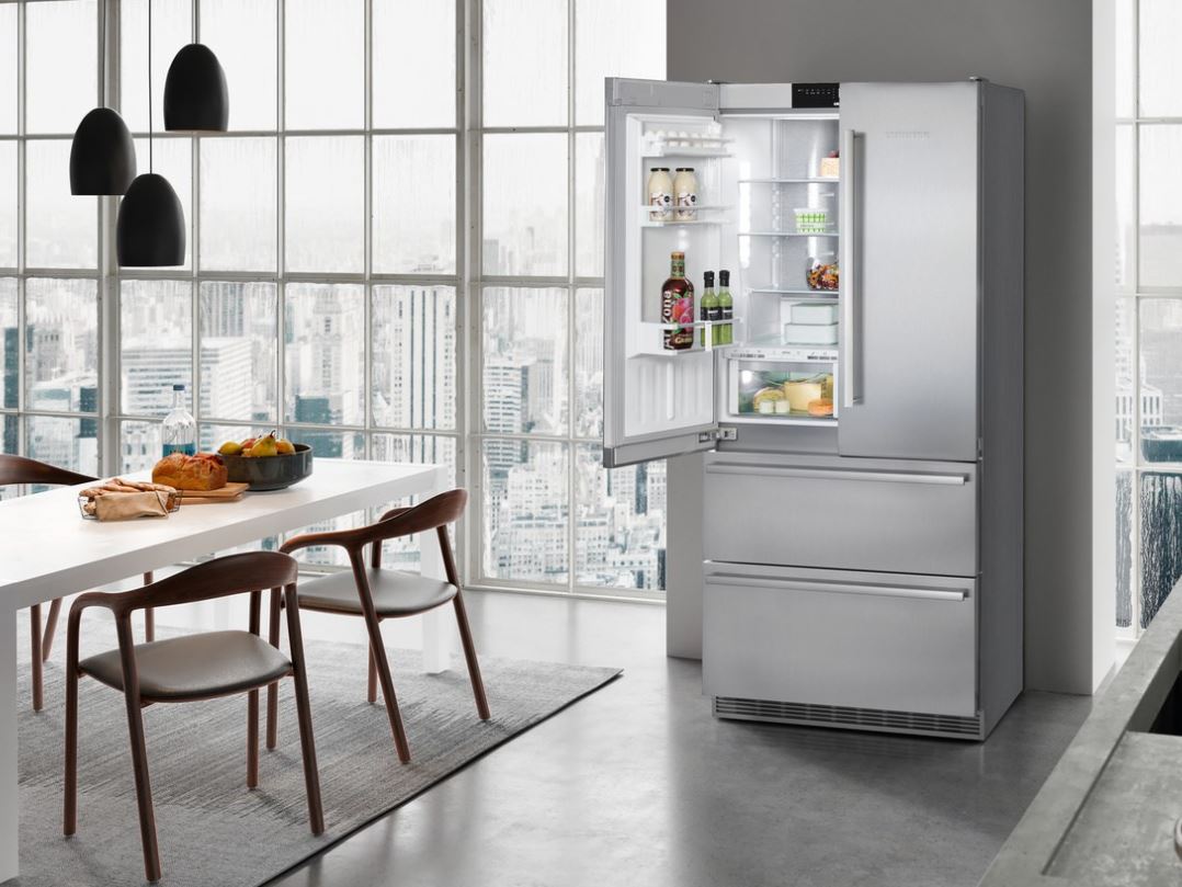 Liebherr fridge in modern kitchen