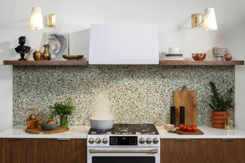 Matte white Cafe wall mounted range hood