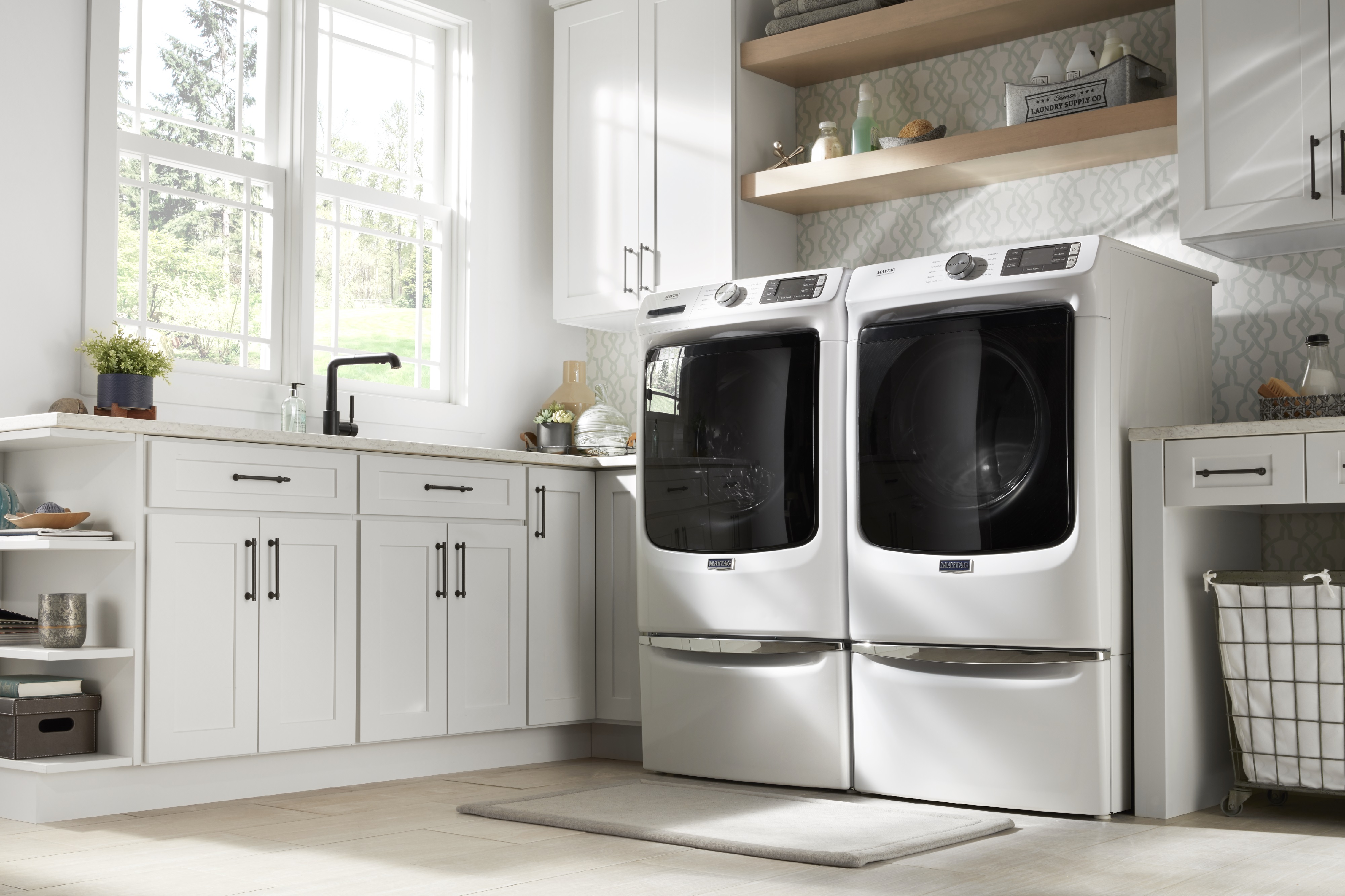 Maytag front load washer and dryer