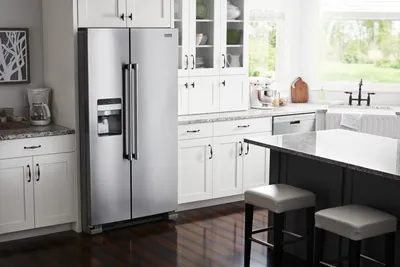 Maytag Stainless Steel Side By Side Refrigerator