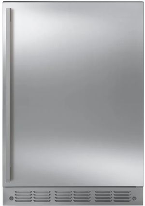 Monogram 4.25 Cubic Foot Stainless Steel Compact Refrigerator