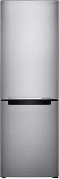 Front view of the Samsung RB10FSR4ESR bottom freezer refrigerator 