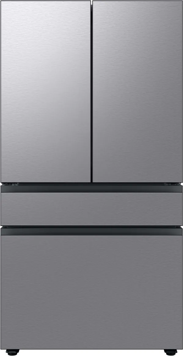 Front view of the Samsung RF29BB8600QL French door refrigerator 