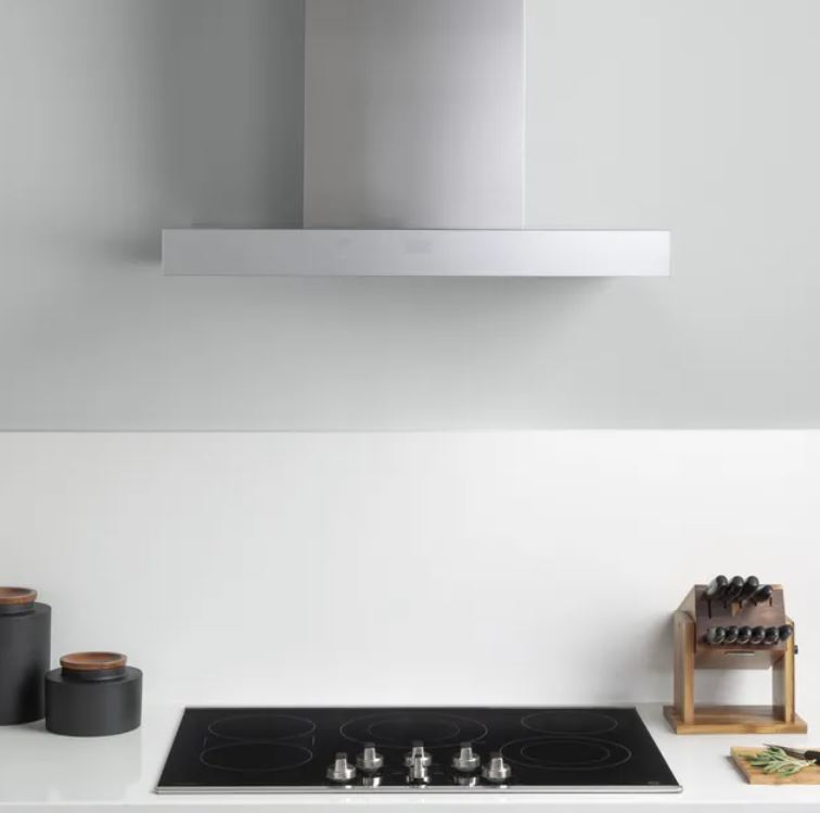 GE wall mount range hood