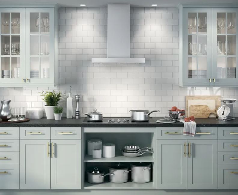 GE wall mount range hood