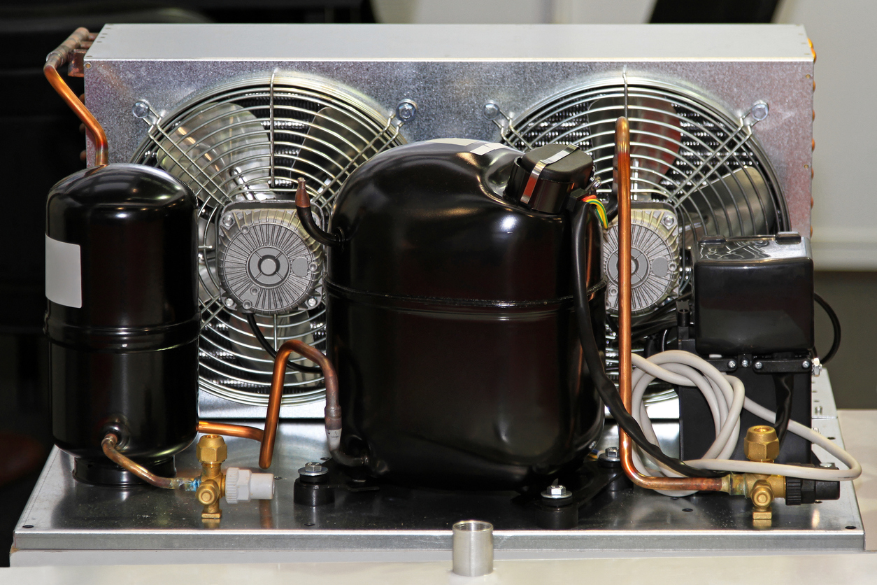 refrigerator compressor pump with air condenser unit