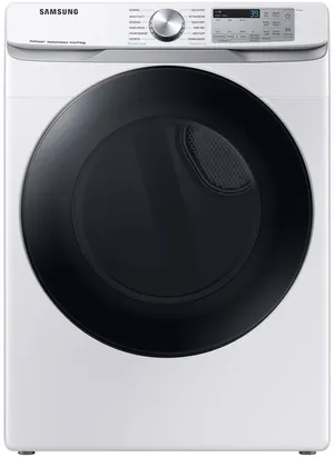 Samsung White Front Load Electric Dryer