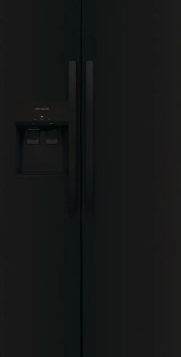 Frigidaire side by side fridge