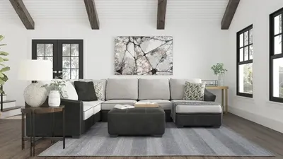 Signature Design Left Arm Facing Sectional with Chaise