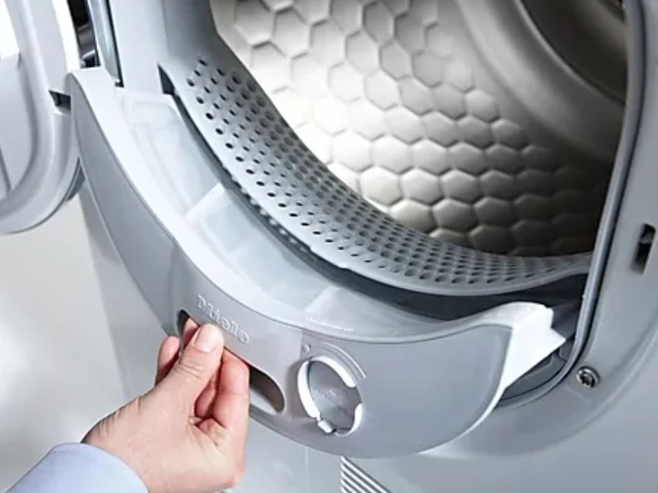 small washer and dryer lint trap