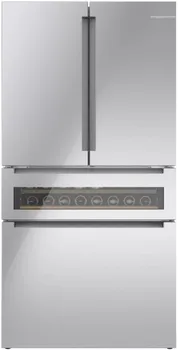 Front view of the Bosch 800 Series B36CL81ENG refrigerator 