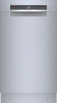 Front view of the Bosch 800 Series SPE68C75UC dishwasher 
