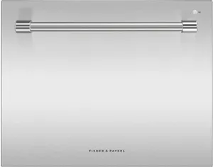 Front view of the Fisher & Paykel Series 7 DD24SV2T9 N drawer dishwasher 