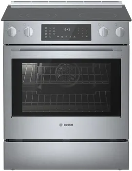 Front view of the Bosch 800 Series HEI8056U range 