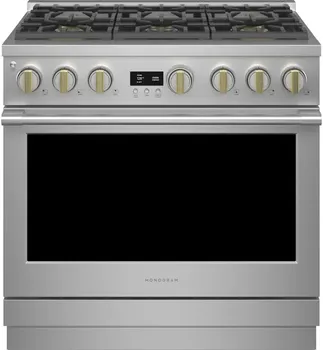 Front view of the Monogram ZGP366NTSS range 