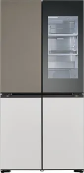 Front view of the LG Studio SRFX21N3 refrigerator 