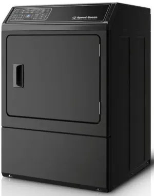 Speed Queen DF7 Matte Black Front Load Electric Dryer