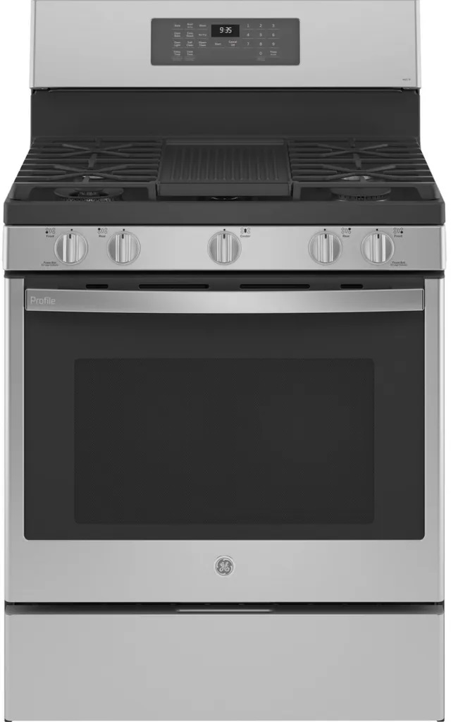 stainless steel oven with blackout oven