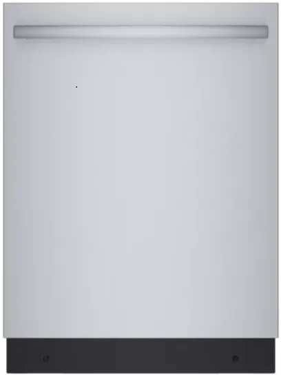 Front view of Bosch SGX78B55UC ADA compliant dishwasher 