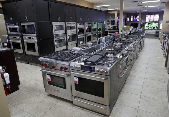 ranges and wall ovens