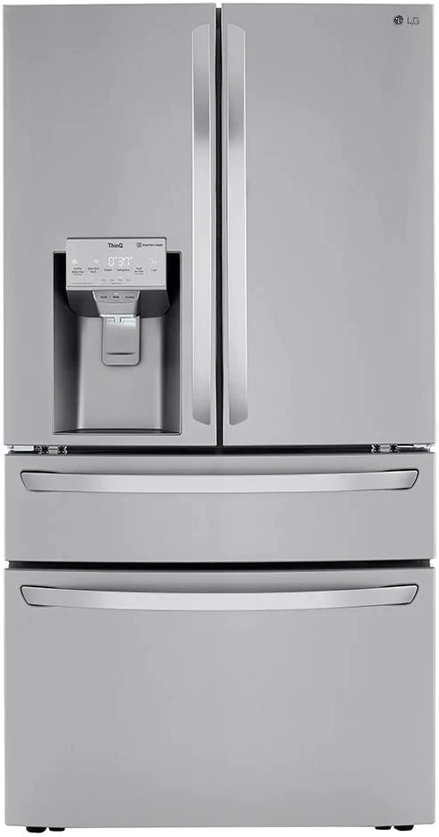 LG front view french door fridge