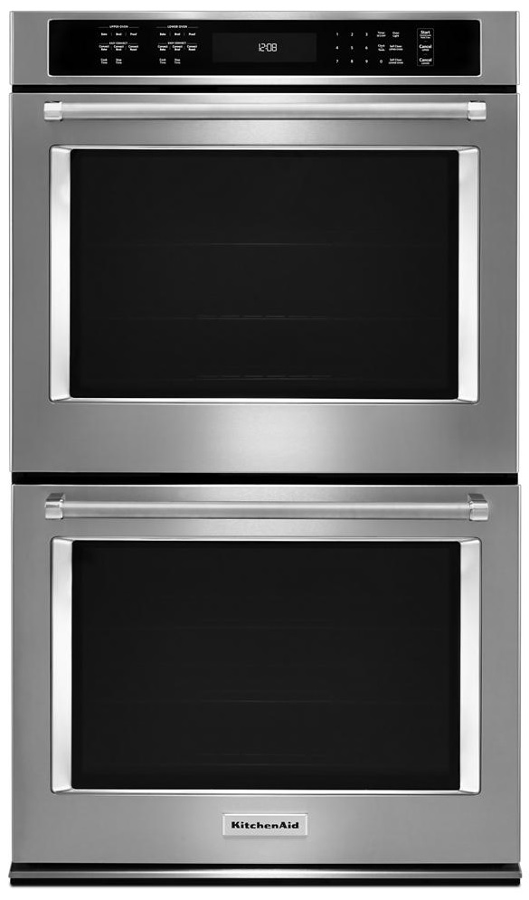 KitchenAid convection double oven