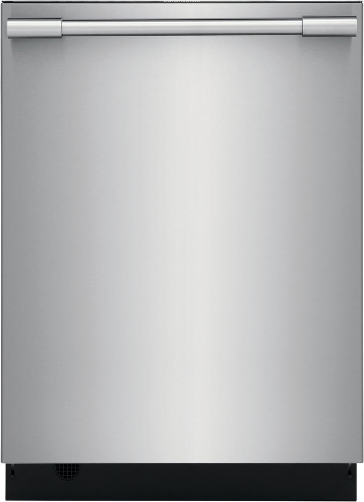 stainless steel dishwasher with bar handle