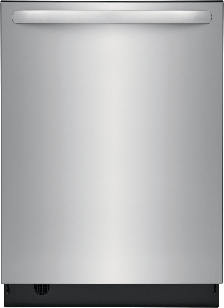built in stainless steel dishwasher with handle 