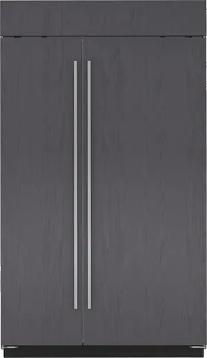 Sub Zero Panel Ready Side by Side Refrigerator