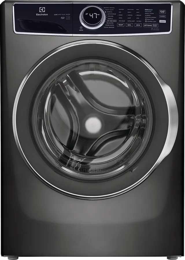 Front view of the Electrolux ELFW7537AT front load washer 