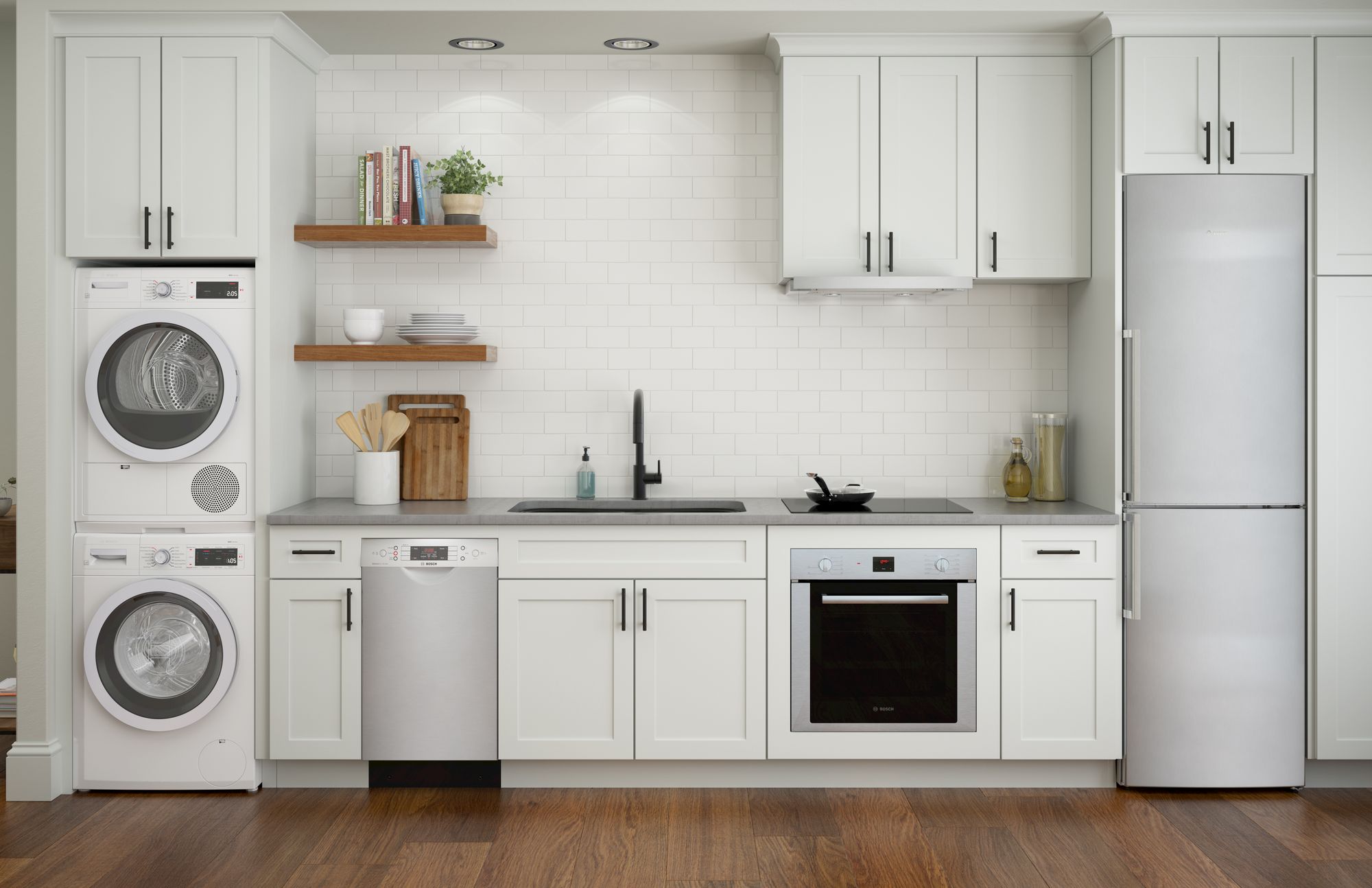 view of kitchen with small appliances