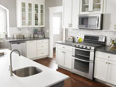 Whirlpool Built in Double Oven Gas Range